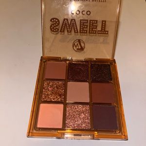 Orange burnt copper palette